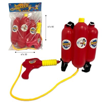 רובה מים עם מיכל עם כתפיות