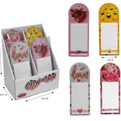 פנקס מגנט מעורב דגמים