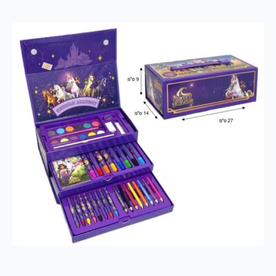 מזוודת צבעים חד קרן